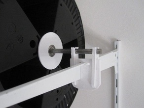 filament spool mounting 8mm rod rack other bearing bushing holder 3d print model - Mito3D