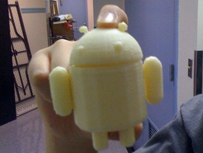 lovable google android other 3d andriod blender logo makeentry robot toy 3d print model - Mito3D