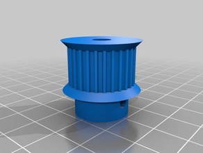 t25 28 pulley tooth idler 3d printer parts customized 3d print model - Mito3D