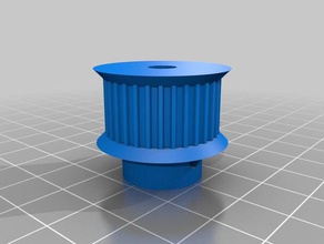 t25 32 pulley tooth idler 3d printer parts customized 3d print model - Mito3D