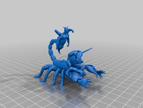 criatura esculturas 3d print model - Mito3D