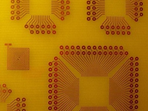 parametric qf breakout board openscad electronics pcb 3d print model - Mito3D
