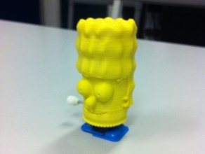 marge simpson andere cartoon simpsons - Spielzeug walker 3d print model - Mito3D