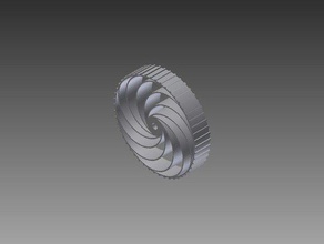 airless tire other 3d inventor parametric wheel 3d print model - Mito3D