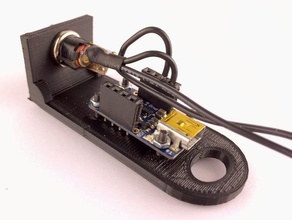 süs tabağı elektronik adafruit arduino attiny openscad 3d print model - Mito3D