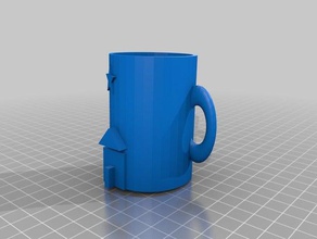 natividad de la taza cocina comedor 3d print model - Mito3D