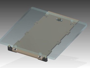ultimaker buildplate 3 point de l'égalisation 3d l'imprimante pièces 3d print model - Mito3D