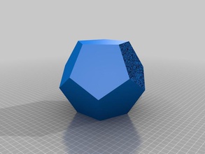 dodecahedron other polyhedron 3d print model - Mito3D