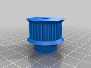 t25 32 pulley tooth idler big 3d printer parts customized 3d print model - Mito3D