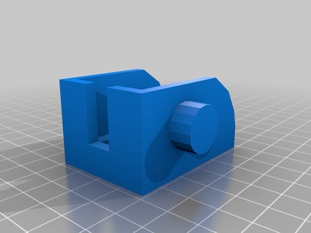 inmoov estándar servo titular del cuello otros 3D print model - Mito3D