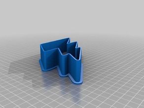 rayo cortador de galletas cocina comedor personalizado 3d print model - Mito3D