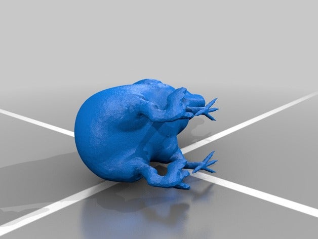 la criatura 2 criaturas 3D print model - Mito3D