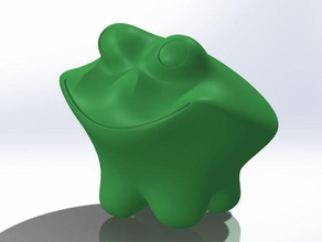 froglit creatures carachter character cute ornament 3d print model - Mito3D