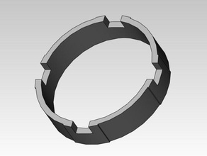 35mm ambito coperchio anello di montaggio 3d stampa 3d print model - Mito3D