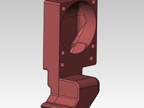 replicator fan mount v2 3d printing 3d print model - Mito3D