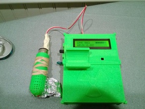 geiger counter case engineering 3d print model - Mito3D