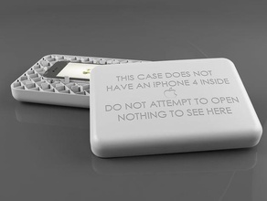 permanent-single-use-anti-theft-iphone4-protective-case other evd iphone 4 3d print model - Mito3D