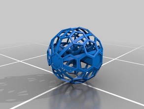 hexagon ornament decor makerbotornaments 3d print model - Mito3D