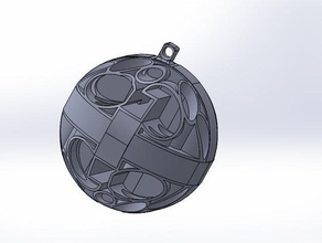 xmas ornament puzzle puzzles makerbotornaments 3d print model - Mito3D