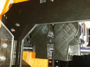 pla replicatore di ventola intubata clip modded 3d la stampante accessori cool duplicatore estrusore parte aggiornamento 3d print model - Mito3D