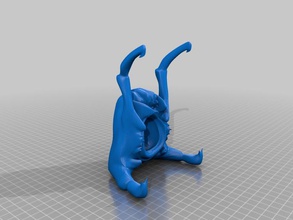 higher resolution head crab animals 3d print model - Mito3D