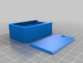 velzey ronde du couvercle de la boîte les conteneurs personnalisé 3d print model - Mito3D