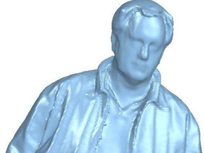 erste scan-reiche Sinn Skulpturen Farbe full scale Mensch Menschen 3d print model - Mito3D
