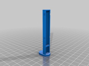 paper perforator guide bar other 3d openscad reprap 3d print model - Mito3D