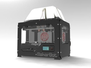 conjunto completo de archivos replicador 3d impresoras 3d print model - Mito3D
