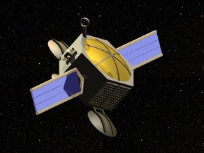 satélite ornamento adereços makerbotornaments 3d print model - Mito3D