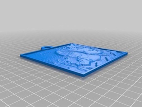 ebm lithopane 2d art customized 3d print model - Mito3D