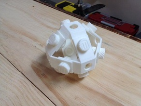 makerball - Spielzeug Spiele Halterung makerbotornaments mechanische 3d print model - Mito3D