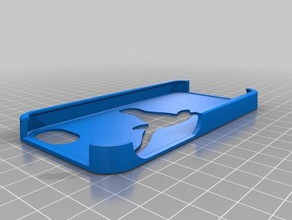 meine individuelle iphone-Schablone Fall longhorn robust Zubehör 3d print model - Mito3D
