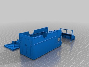ups truck platform rc vehicles 3d print model - Mito3D