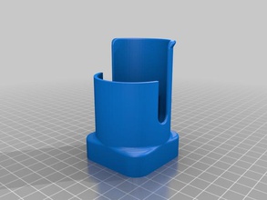 filament spool holder reduziert andere blender upgrade Teil thing-o-matic 3d print model - Mito3D