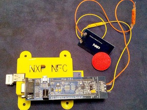 scatola di caso rfid nxp nfc controller raspberry pi l'elettronica javascript nischelwitzer nodejs websocket 3d print model - Mito3D