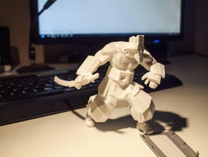 juggernaut modelleri aksiyon figürü dota oyun vana 3d print model - Mito3D