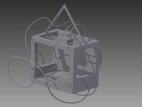 my wild art makerbotornaments 3d print model - Mito3D