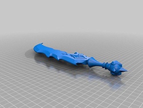 lol tryndamere sword other leagueoflegends 3d print model - Mito3D
