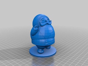 santa claus 3d printing 3d print model - Mito3D