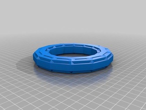 my customized open frame ringbracelet thing fashion 3d print model - Mito3D