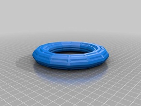 meine kundenspezifische open frame ringbracelet Sache Mode 3d print model - Mito3D
