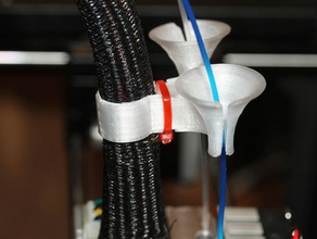 çift hızlı değişim filament kılavuzları 3d yazıcı aksesuarlar baskı alanında filaman replicator 2x nextgen sailfish yaratıcısı basitleştirmek steve johnstone yükseltme 3d print model - Mito3D