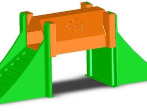 tower bridge Mausefalle andere 3d experiment Haushalt Küche reprap supportless tool nützlich 3d print model - Mito3D