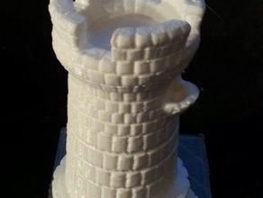 castle chess 3d print model - Mito3D