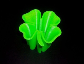 shamrock shot other alcohol clover drink glass party patricks st state pattys day 3d print model - Mito3D