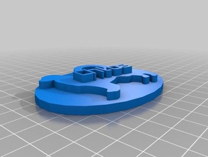 my customized keychain chloe dog keychains 3d print model - Mito3D