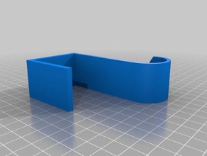 meine angepasste Tür Haken Aufhänger Haushalt 3d print model - Mito3D