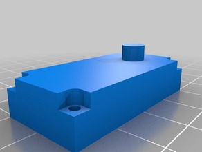 servo mg995 fondo di sostituzione robotica 3d print model - Mito3D