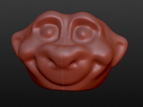 calvo troll animais 3d print model - Mito3D